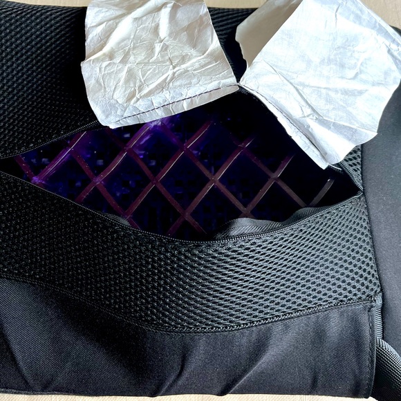Purple Lumbar/Back Seat Cushion - Picture 5 of 6